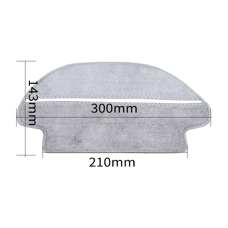 Mop Cloth For Xiaomi STYJ02YM Vacuum Cleaner Parts Conga 3490 Viomi V2 PRO V-RVCLM21B Parts