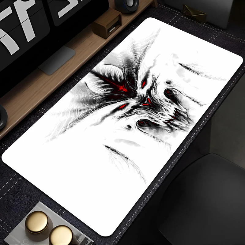 

Mouse Pad Extended Gaming D-diablo 4 Mousepad With Stitched Edges Desk Mat Non-Slip Base Computer Keyboard Pad For Laptop