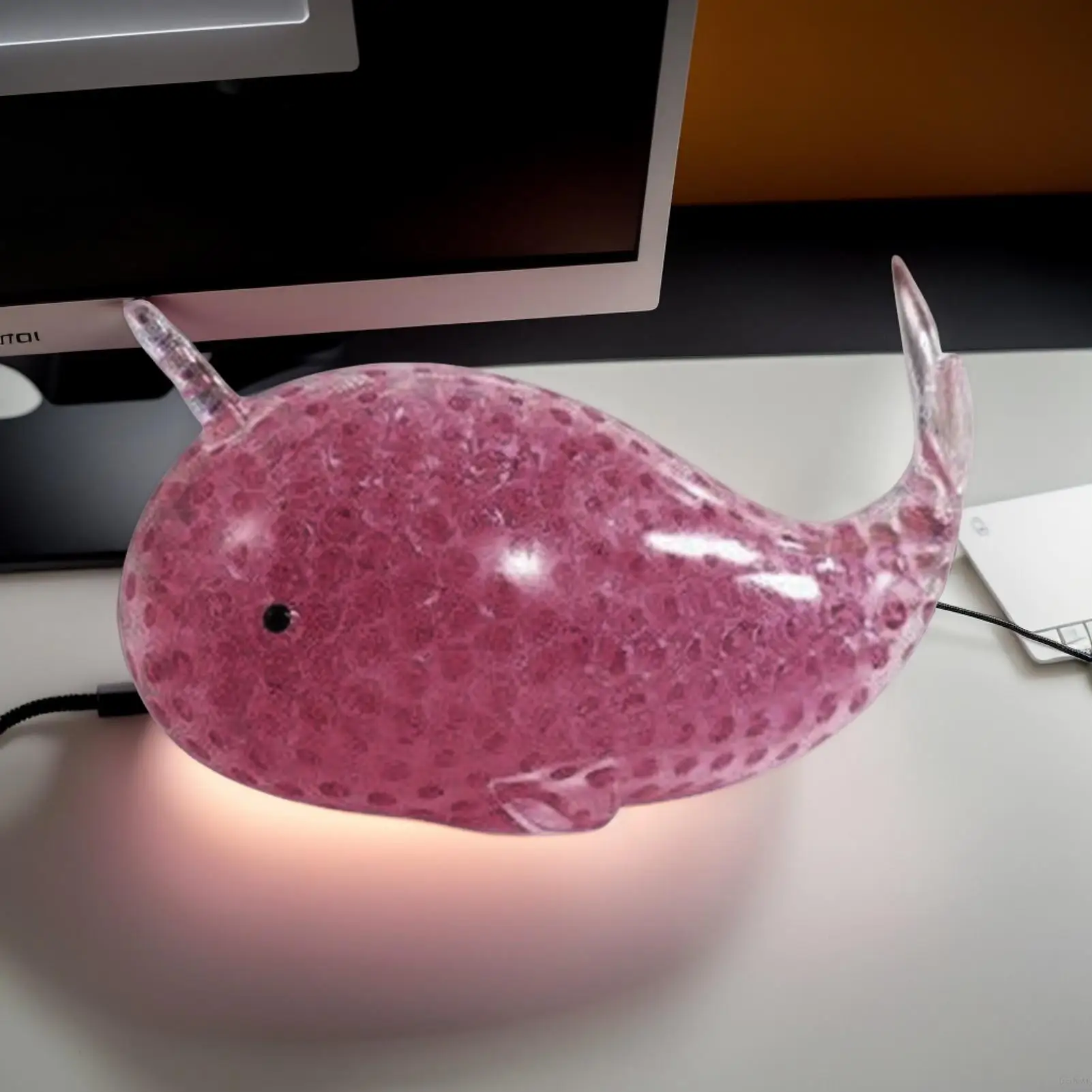 Bolas antiestrés de animales marinos blandos, juguetes sensoriales para autismo, alivio de la ansiedad y el estrés, juguetes antiestrés para peces, regalos a granel para adultos