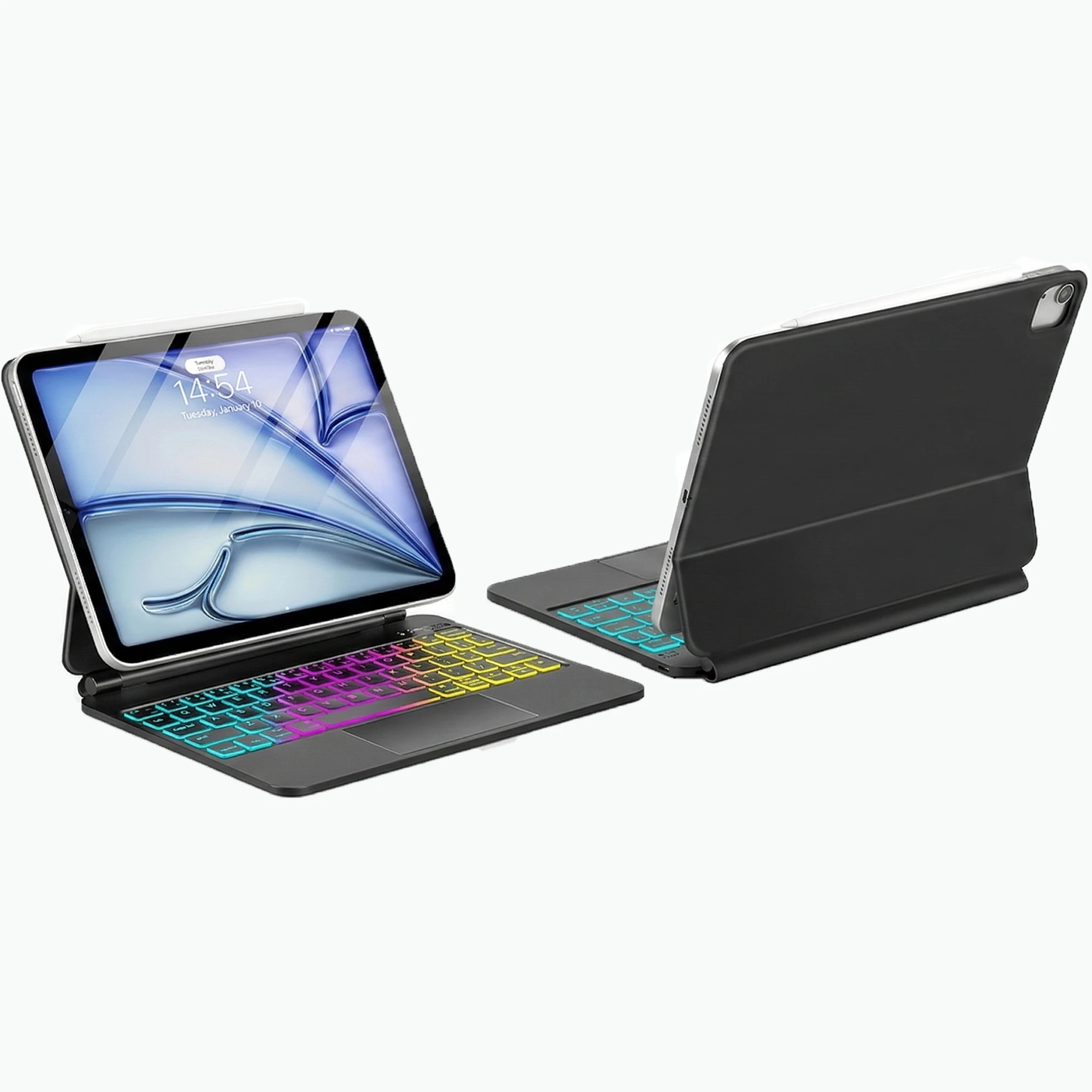 Magic Keyboard for iPad Air 11 M4 2026/ M3 2025/M2 2024 Case Keyboard for iPad Air 4th 5th Generation 10.9 Folio Smart Cover view 6