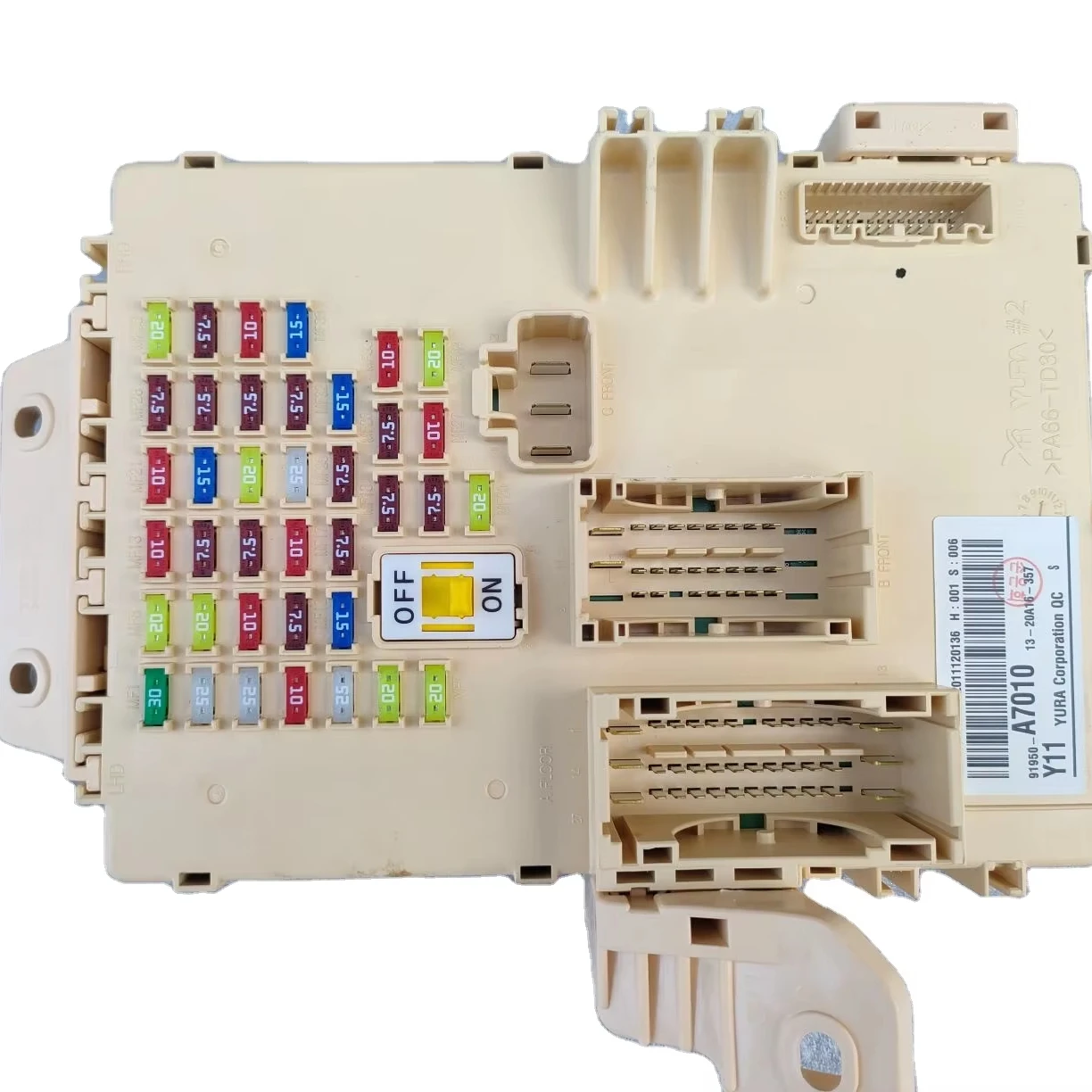 Novas peças de automóvel caixa de relé original caixa de fusíveis oem 91950a7010 91950-a7010 91950a7010 conjunto principal da caixa de fusíveis