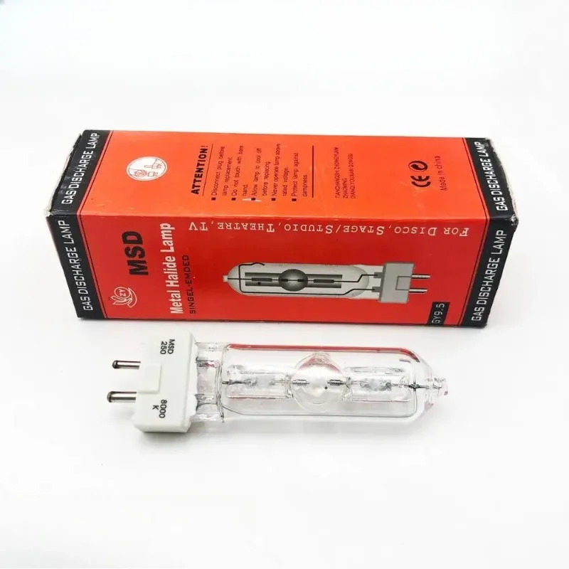 Loook Store Single End Gy9.5 MSD250/2 30H Stage Bulb HSD250W/80 Gas Discharge Lamp Fit Sorcerer Moving Head Beam Light