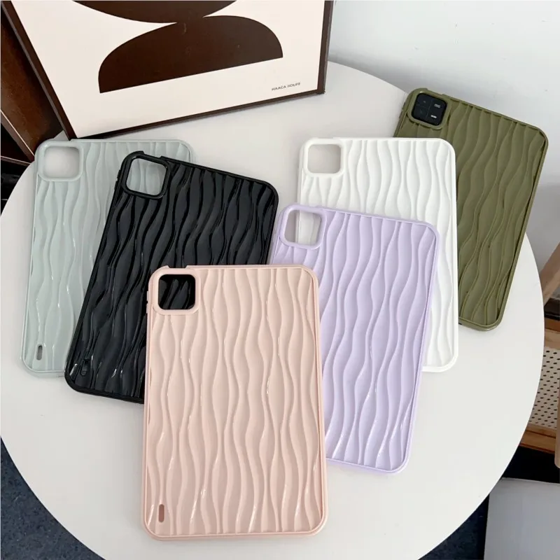 

Tablet Case Flow Line Fashion Funda For REDMI PAD SE 11inch Soft TPU Cases Cover For Xiaomi Pad 5 6 Pro 11"
