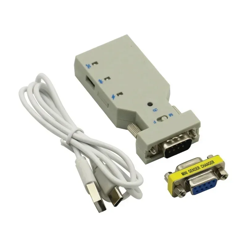 BT578 V3 RS232 اللاسلكية الذكور والإناث رئيس ماستر والعبد العالمي مجموع محطة المنفذ التسلسلي متوافق محول بلوتوث