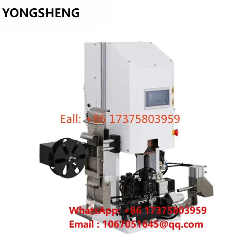 EW-5225 Wire End Strip Crimp Machine Applicator Cable Lug Stripper Terminal Crimping Pressing Machine