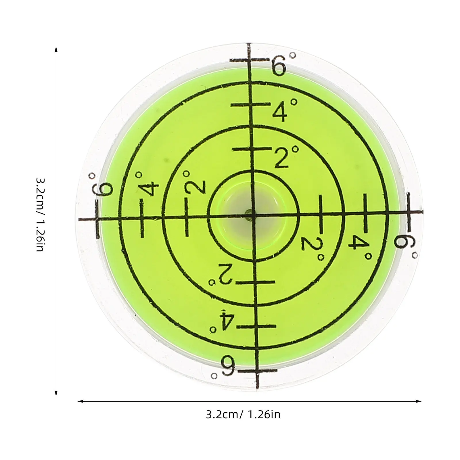 4Pcs Precision Mini Bubble Level Compact Portable Construction DIY Measuring Instrument for High Accuracy Leveling