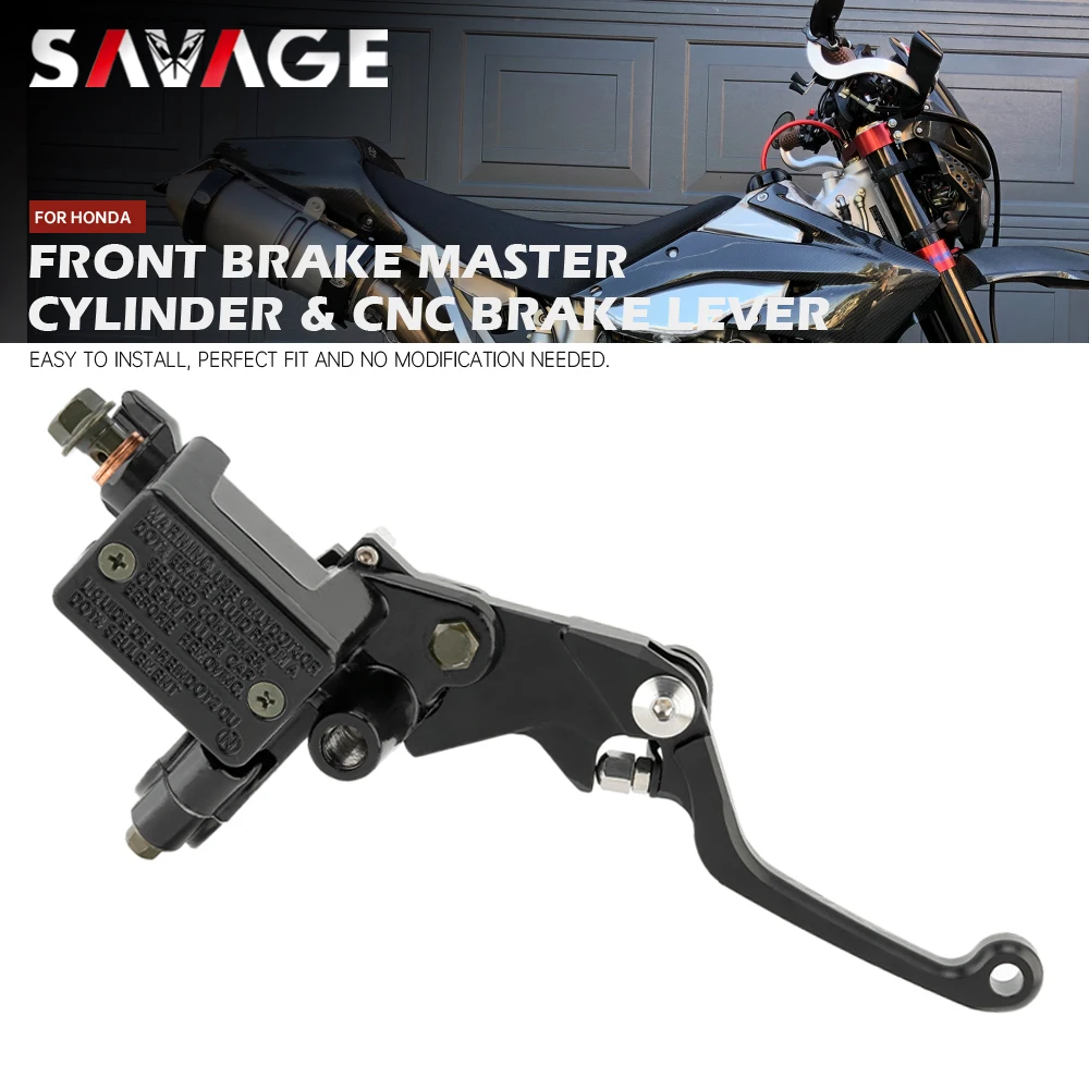 Przedni Cylinder hamulcowy do HONDA XR650R XR 250 XR650L XR600R 400 Motard akcesoria motocyklowe pompa CNC dźwignia hamulca XR230R