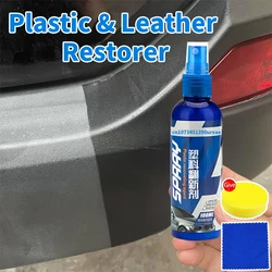 Auto Plastic Restorer Back To Black Gloss Plastic Leather Restore Car Cleaning Products Car Polish and Repair Coating Renovator