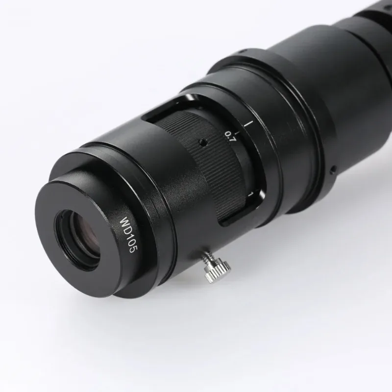 0.7X-5X Adjustable Magnification C Mount Zoom Lens Objective Lens For HDMI VGA USB Industrial Video Microscope Camera Lens