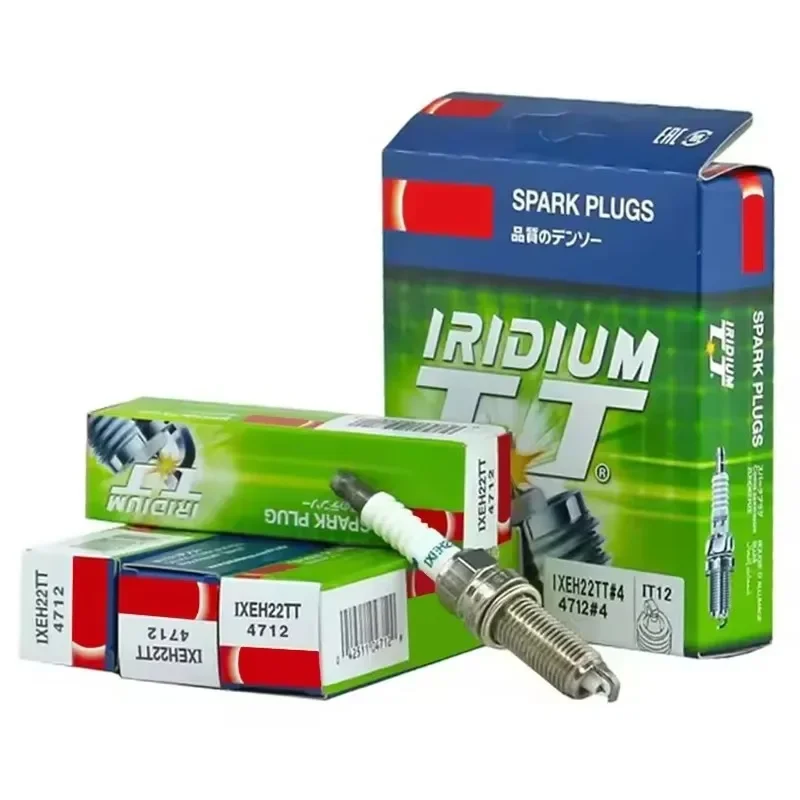 

4PCS IXEH22TT-4712 Dual Iridium Spark Plug For Nissan 350Z Z33 Stagea M35 Murano Z51 IXEH22TT 4712 IXEH22TT4712