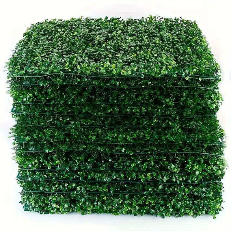

24 Pcs 24"x16" UV Resistant Artificial Boxwood Hedge Plants - Privacy Screen for Balcony Garden Fence, Realistic Greenery