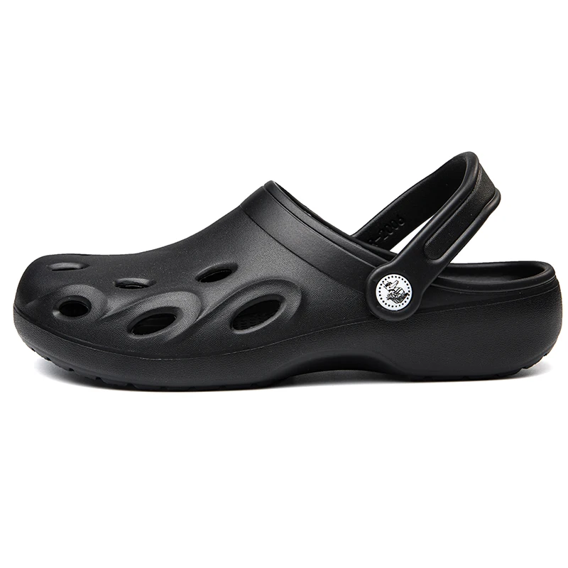 Summer Rubber Sandals Men Clogs Garden Shoes For Wide Foot Barefoot Shoes Zuecos Hombre Cholas Man Beach Shoes Big Size 48 49 50 view 3