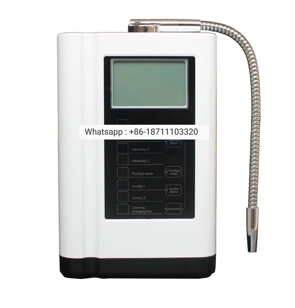 

Display temperature Intelligent voice system Ionized Alkaline Water Ionizer