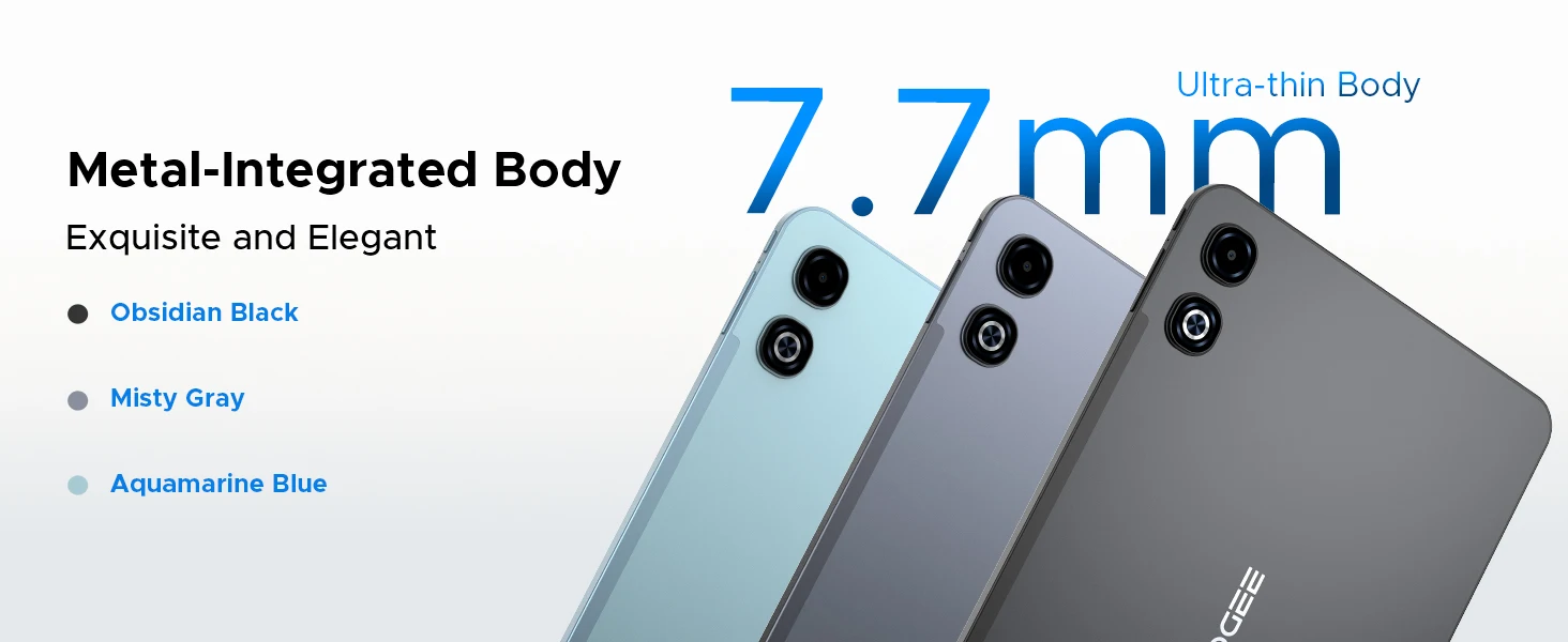 DOOGEE U13 Pro 2 in 1 Tablet PC 13.4" Screen Android 16 11000mAh 36GB RAM(6+30) 256GB ROM Gemini AI Widevine L1 Netflix Supports