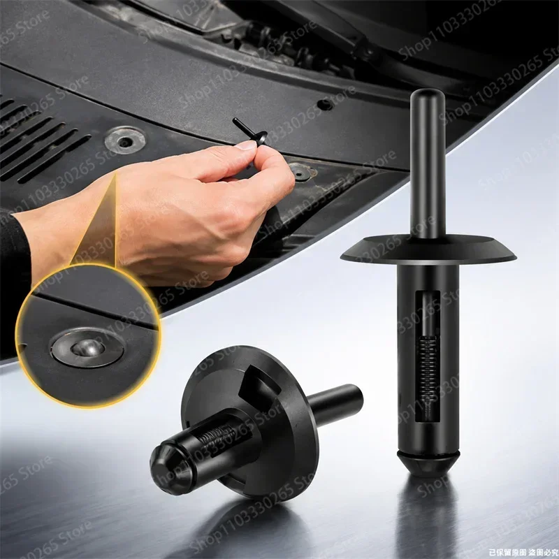 Automotive Universal Mudguard Pad Rivet Fasteners Bumper Wheel Arch Decorative Clip Body Repair Kit Body Fasteners Accessories