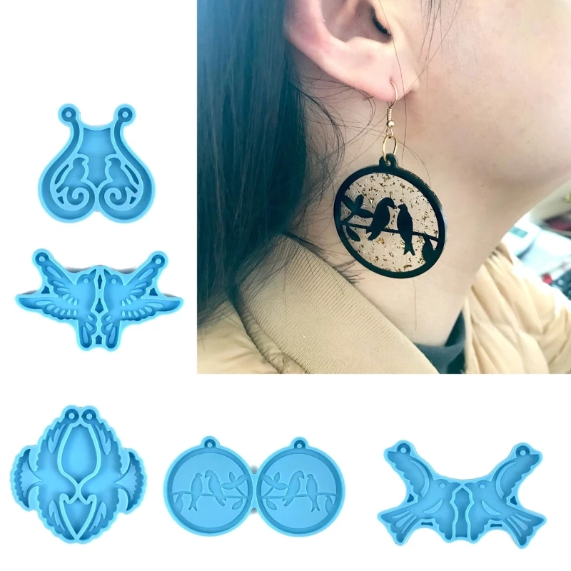 

Birds Shaped DIY Pendant Molds Jewelry Making Tools Keychain Decorations Drop shipping