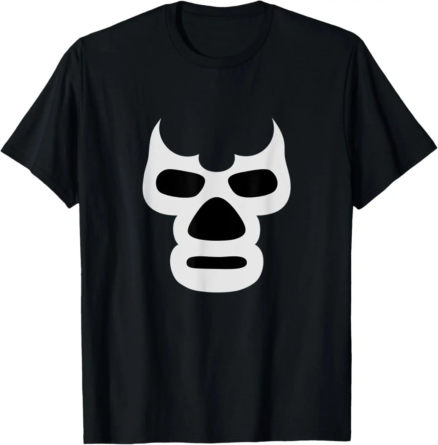 Lucha Libre Face Funny Lucha Mexican Mask Cool Humor Novelty T-Shirt