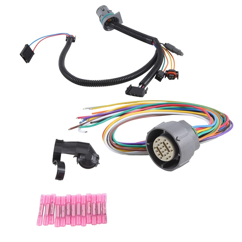 Car Internal & External Wire-Harness Kit 24222798+12154288 For GM 4L80E 1991-2003 Spare Parts Rostra Universal