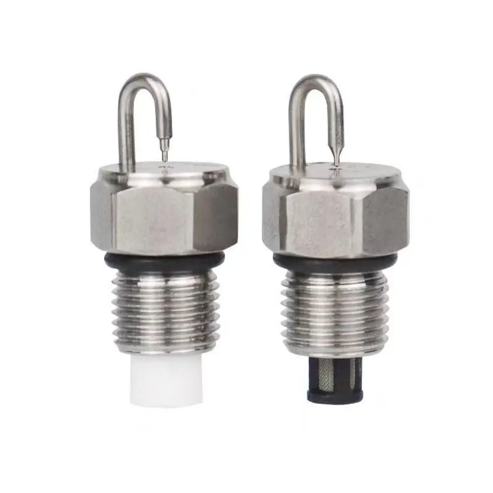 New 304 Stainless Steel Ruby Impingement Fog Nozzle 1/8 Inch With Filter High Pressure Fog Nozzle High Pressure Cold Mist Nozzle