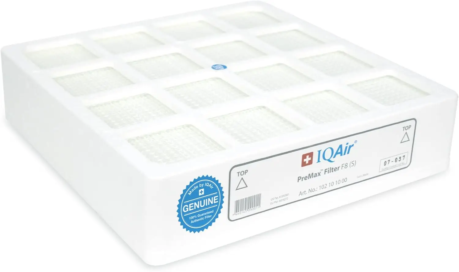 

Genuine Prefilter for Air Purifiers - Controls Dust, Mold Spores, and Powder - Swiss Made Replacement Filter