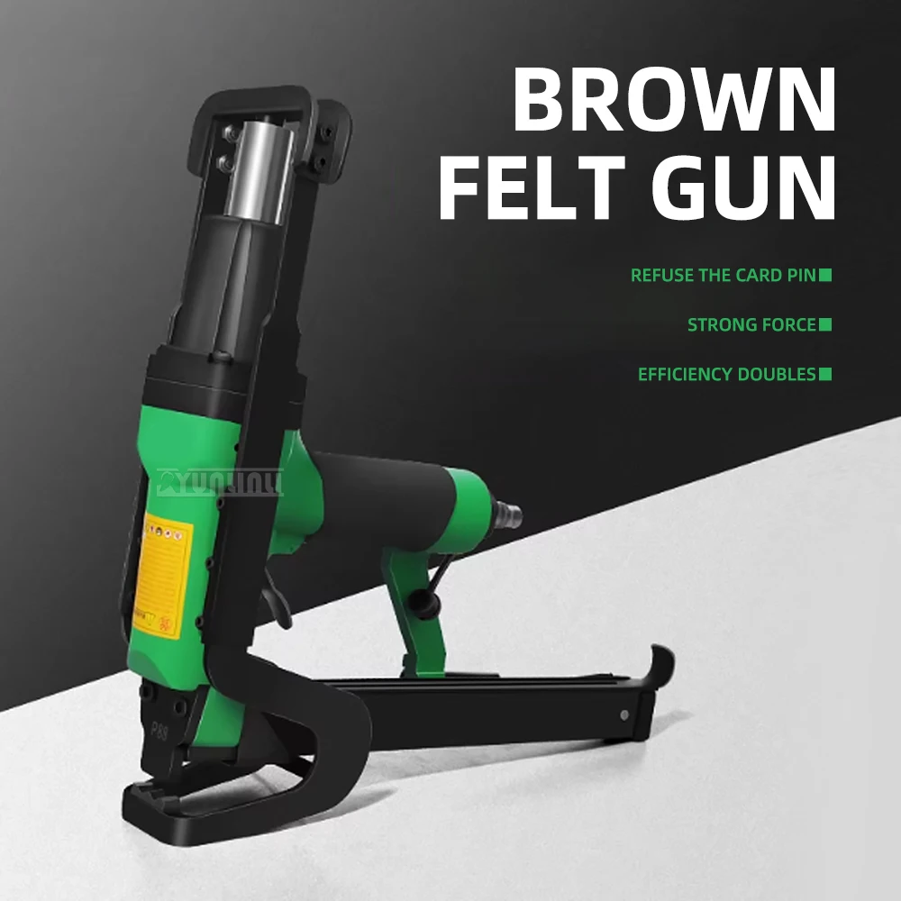  Heavy Duty Upholstery Tool for Mattress and Sofa Fixing; Pneumatic Coco Fiber Staple Gun