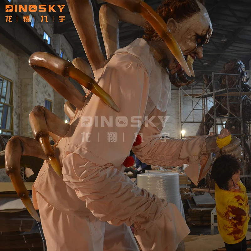 ATV&UTVEscape Room Props Horror Animatronics Life-size Scary Clown Products for Halloween