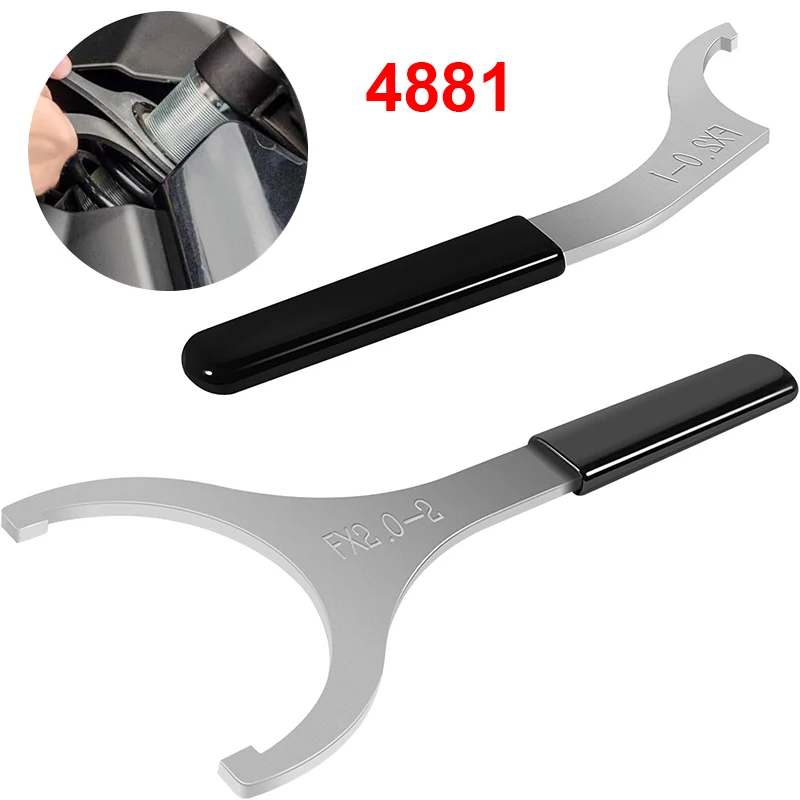 

4881 Spring Preload Spanner Wrench Kit for Fox 2.0" Shocks for Polaris RZR RZR side-by-side UTV models with Spring Preload Shock