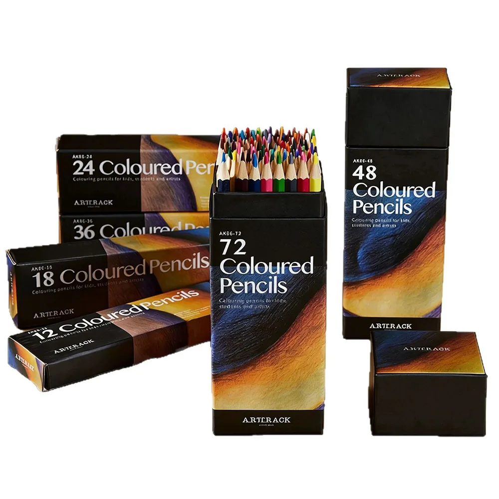 12/24/36/48/72 Colors Pencils Artists Soft Core with Vibrant Color,Ideal for Layering Blending Shading,Color Pencils