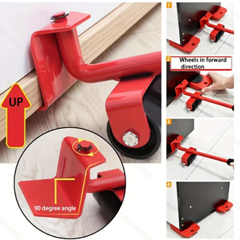 New Heavy Duty Furniture Lifter Furniture Mover Set Washing Machine Refrigerator Transport Tool Lifting Moving Furniture Helper image 6
