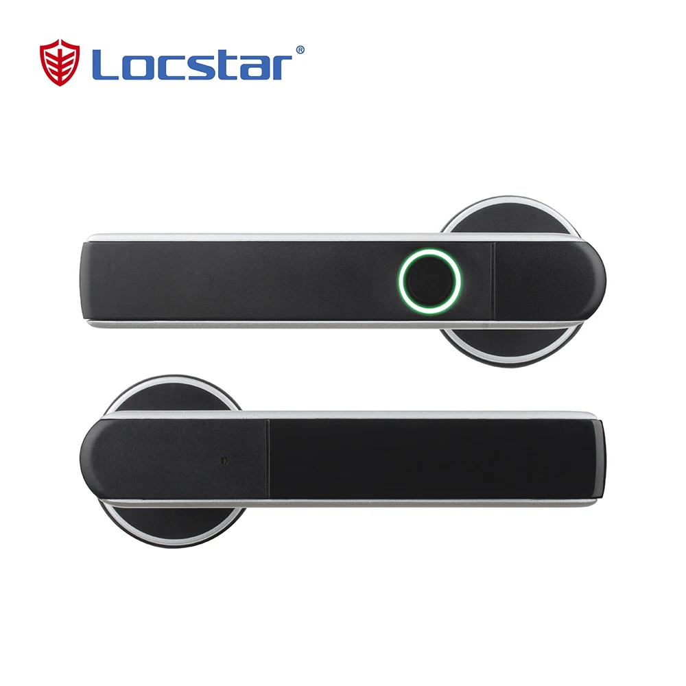 

Locstar Manufacturer High Quality Home Smart Handle Lock Offline Version Smart Locks Fingerprint Smart Door Lock