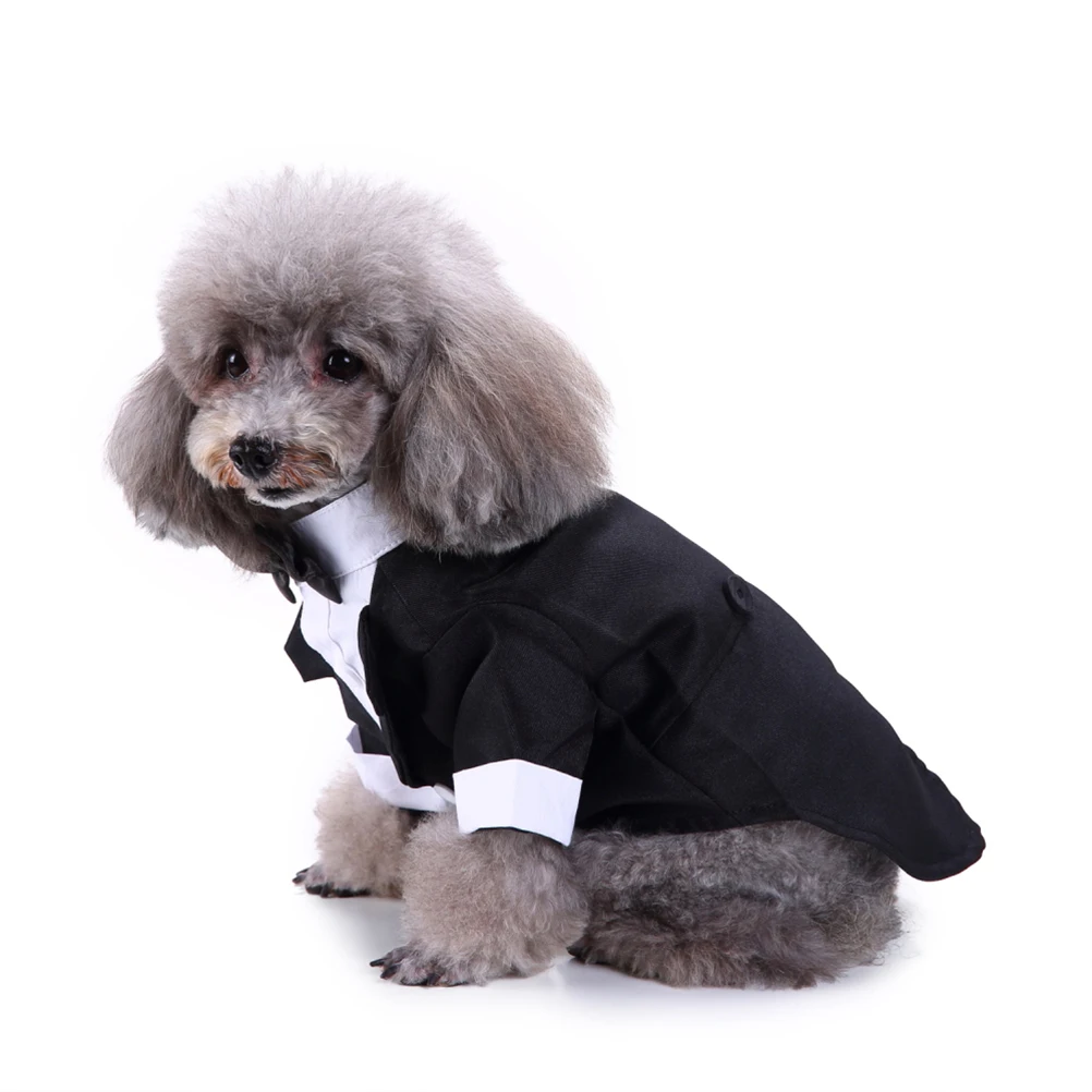 

Pet Dog Formal Suit Costume Puppy Clothing Special Occasions Halloween Dog Clothes Lightweight Comfortable Vintage Fashion