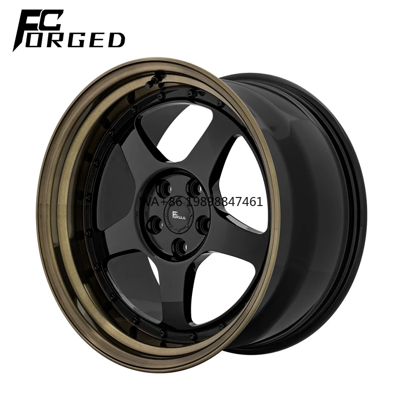 

6061-T6 Aluminum Alloy Wheels 18 19 20 21 22 23 24 Inch Carbon Fiber Polished Finish Custom Wheels