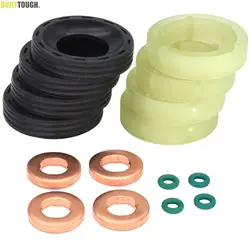 FUEL INJECTOR SEAL WASHER ORING SET FOR FORD FIESTA MK5 2002 2003 2004 2005 2006 2007 2008 2009 2010 1.6TDCI 1314368 1432205