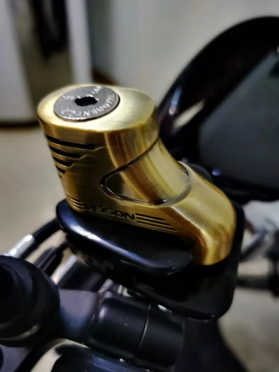 Anti-theft Lock Disc Lock for Motorcycles Bicycle Electric Scoote Anti-Theft Security Lock Bike Alloy Lock Universal Disc Brake view 3