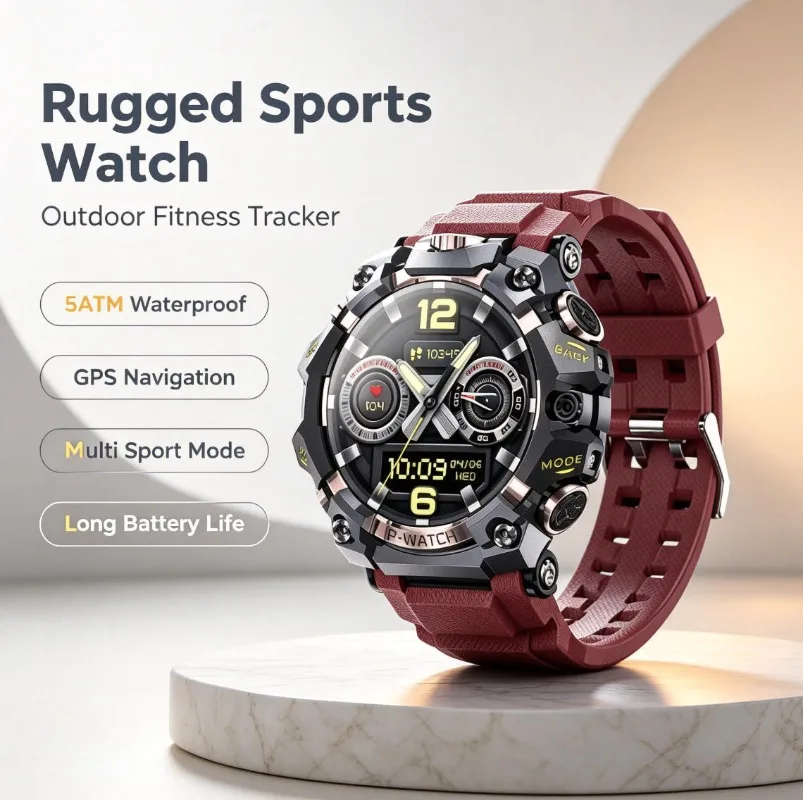 Q668 4G Android Sports Smartwatch with Dual Front Cameras, Independent SIM, Heart Rate Tracking & Step Count