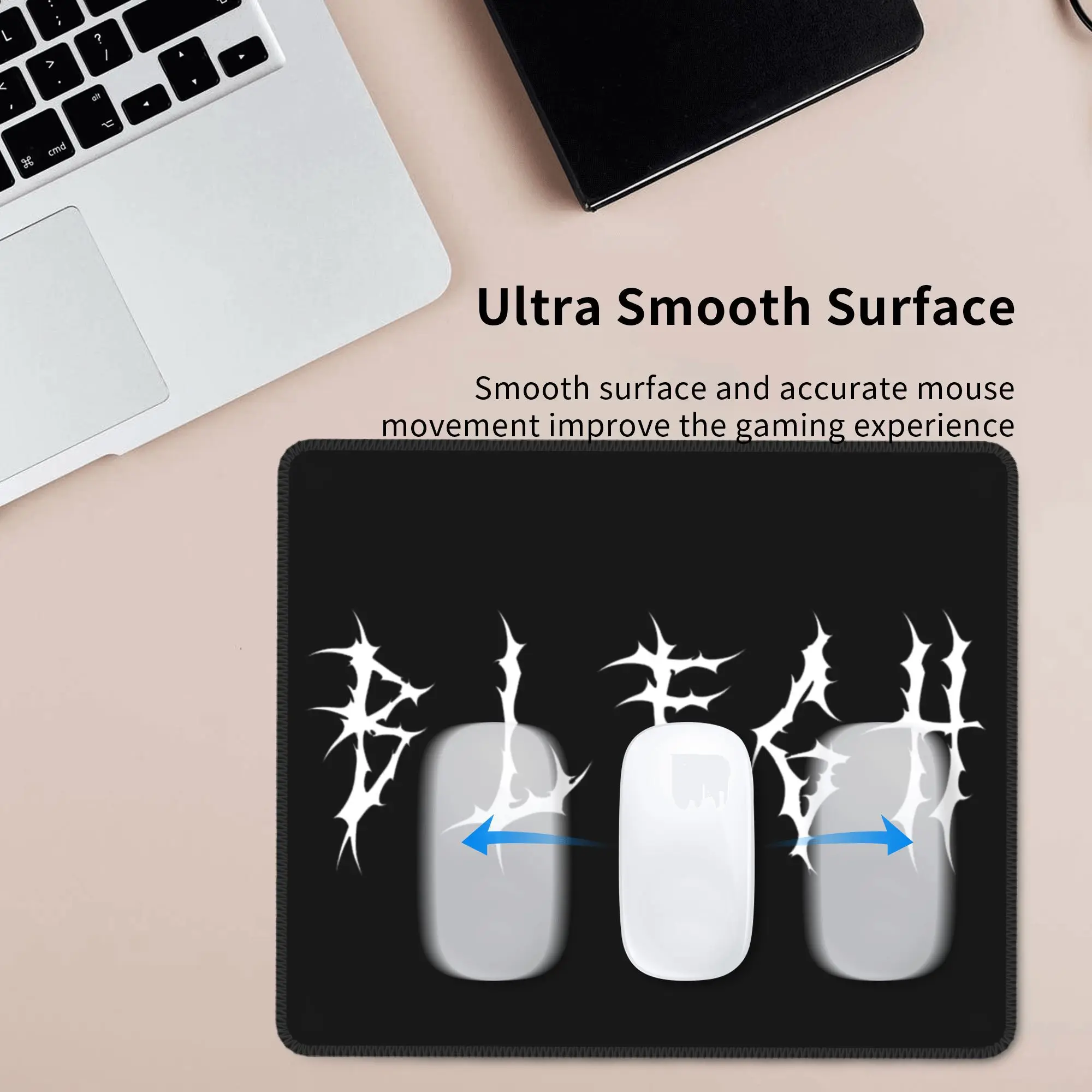 Blegh heavy metal metalcore deathcore metal cantor metalhead mouse pad teclado do computador mouse tapete de jogos pc portátil tapete de mesa