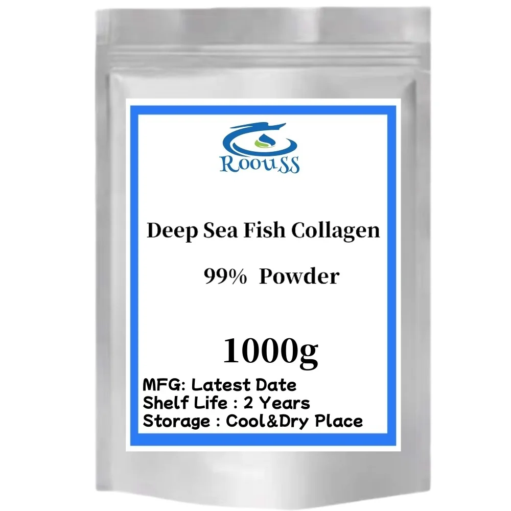 Deep-sea Fish Collagen Powder,99% Hydrolyzed Marine Fish Collagen Powder Beauty and wrinkle removing