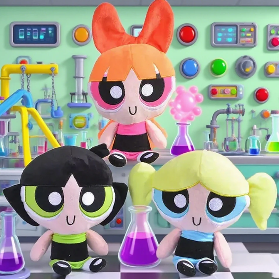 

3 шт./лот, 20 см, плюшевые игрушки с героями мультфильмов аниме, милые цветы, пузыри-бабочки, мягкие плюшевые куклы, подарки для детей