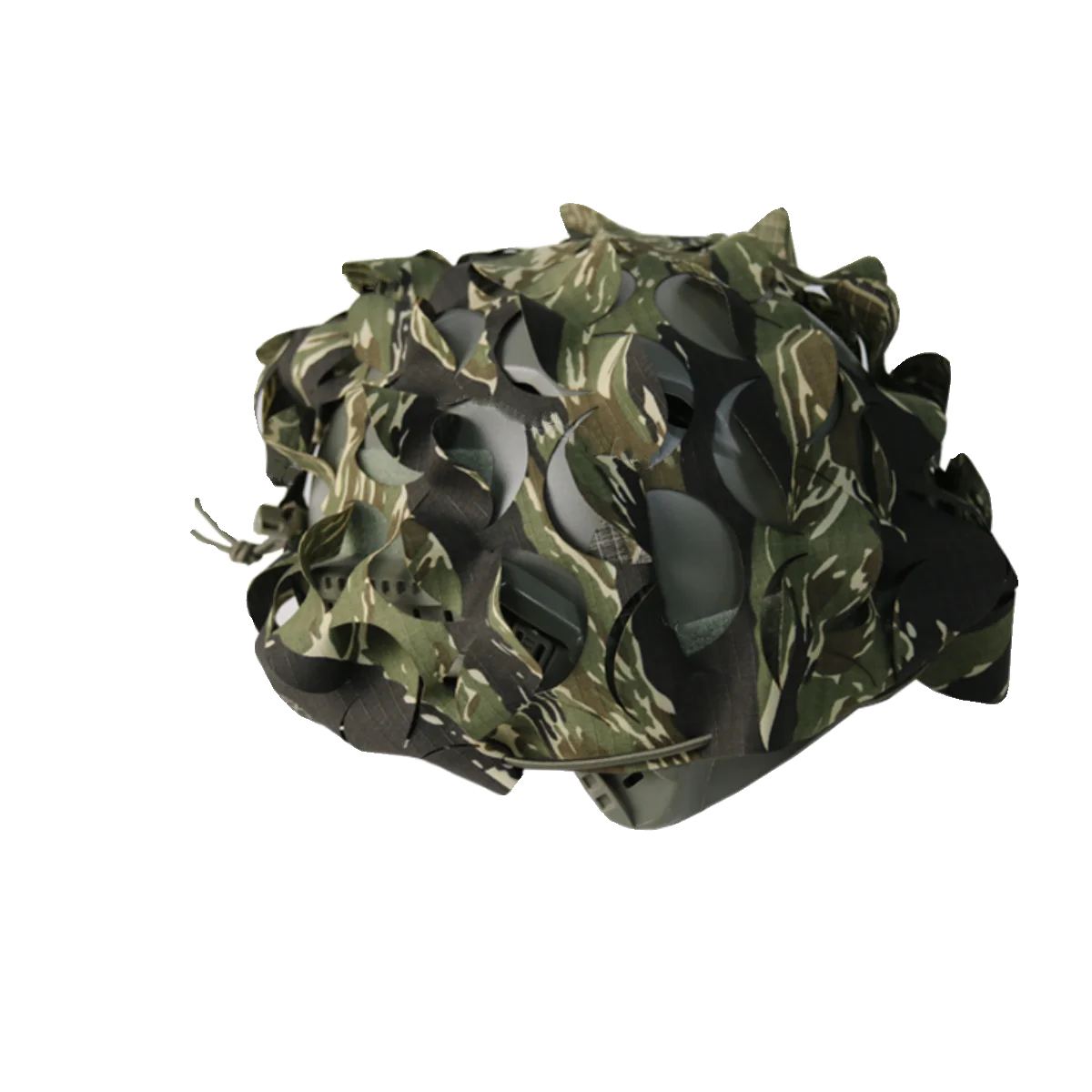 A-TACS FG AOR2 3D Helmet Cover German Flecktarn Splittertarn Tiger Stripe Camouflage Cap Cloth Cover Wargame Tactical for FAST