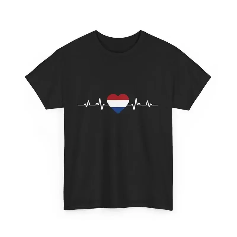 Netherland Heart Oranje Holland Flag T Shirt