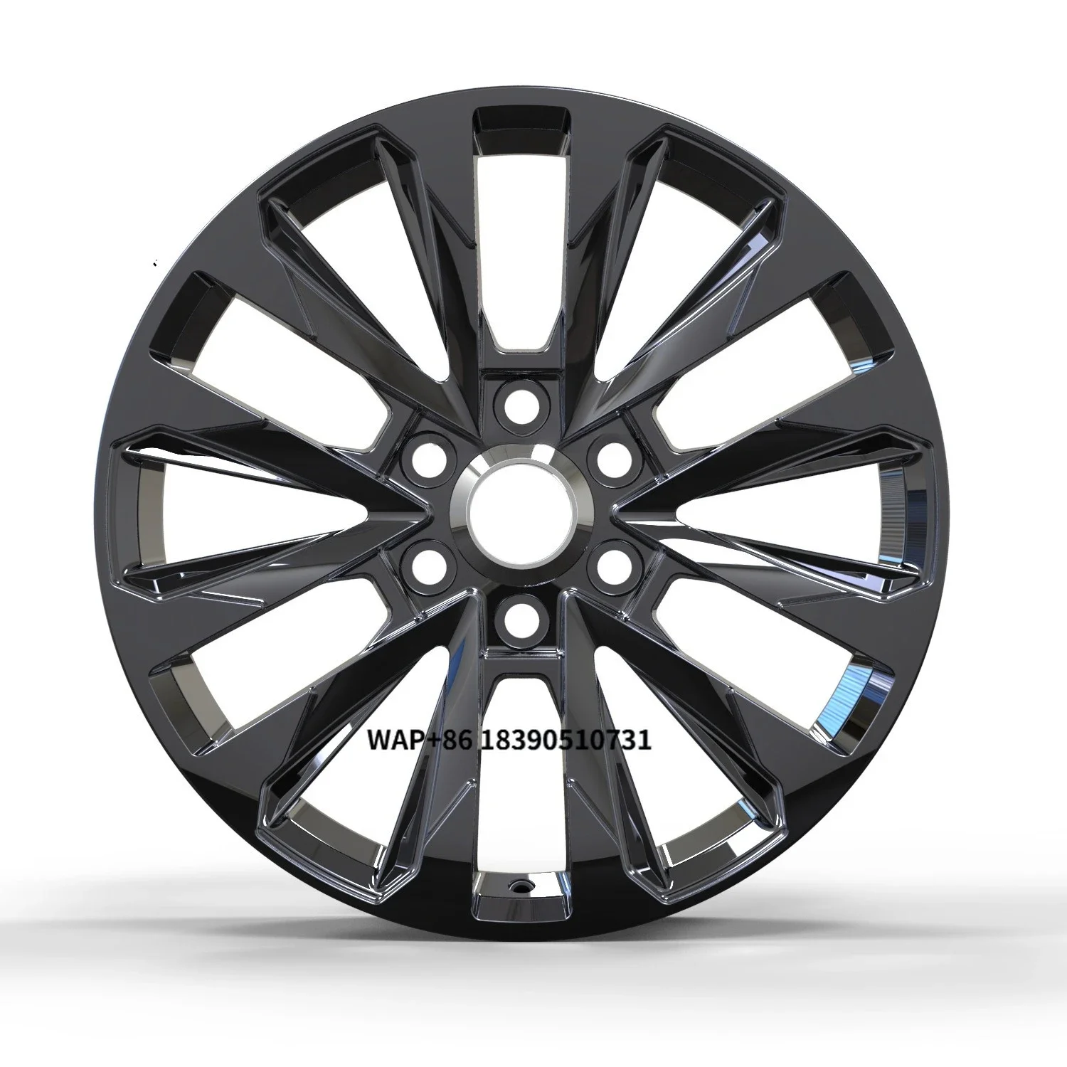 

New Applicable to X5M5/X5/X6/X7 Series Aluminum Chrome Forged 35mm ET Lightweight Wheel Hub Multi-Model Universal Fitment