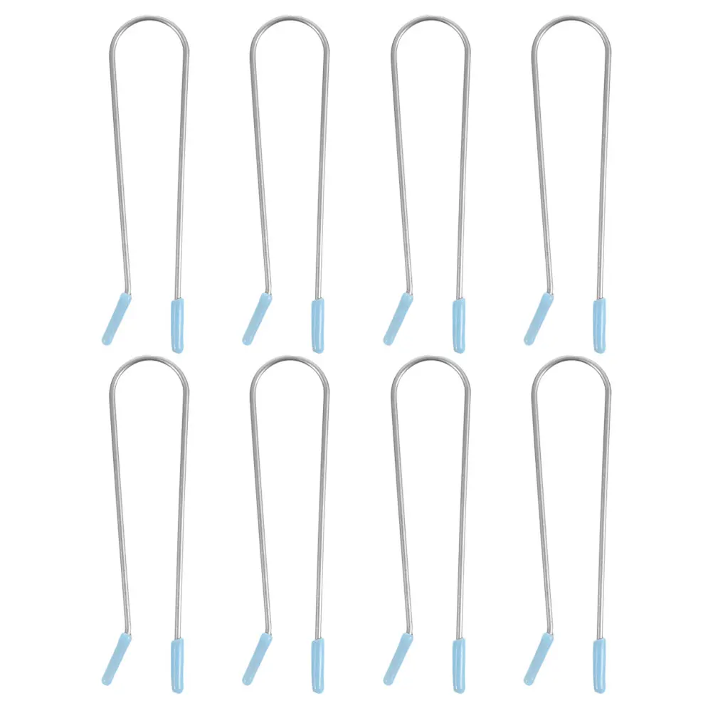 

8pcs Hot Roller Clips Replacement Securing Pins For Curlers Easy Storage Travel Friendly All Hair Types Roller Clips For Hair