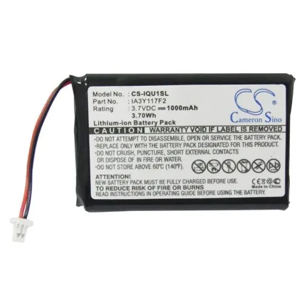 CS Replacement Battery for Garmin Quest PN:IA3Y117F2 1000mAh / 3.7Wh