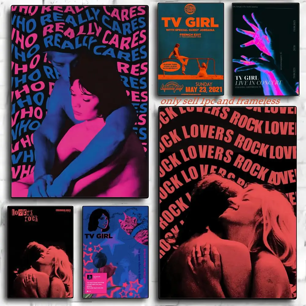 Affiche d'anime TV G-girl, affiche artistique HD, autocollante, imperméable, pour la maison, le salon, la chambre à coucher, le bar, décoration esthétique