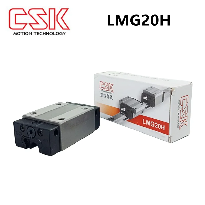 original Taiwan CSK linear guide block LMG20H Slider Blocks Linear Guideway Carriage