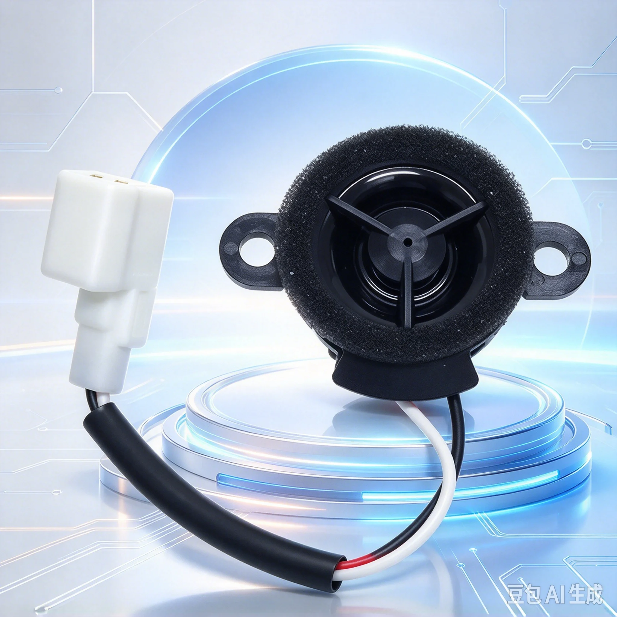 Built-in Crossover Capacitor HiFi Tweeter for Car Speaker Upgrade, Audio Modification Tweeter