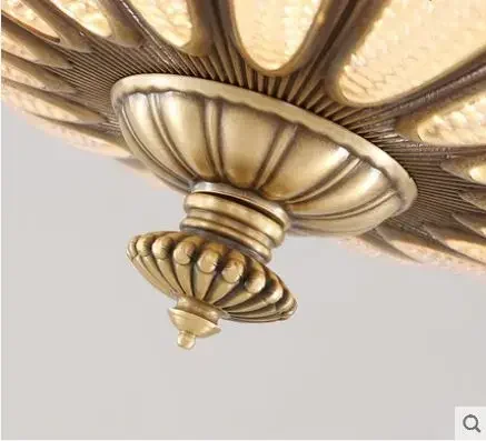 European-style led ceiling lamp simple round balcony porch entrance hall hallway corridor lights