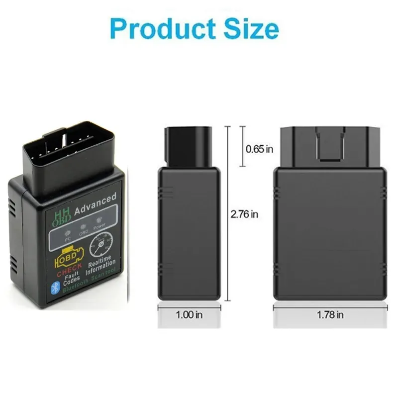 OBDii Car  Computer Reader V1.5/v2.1 bluetooth5.1 OBD2 Scanner and for  Adapter Car Body Repair Diagnostic Tool Vehicle Tool
