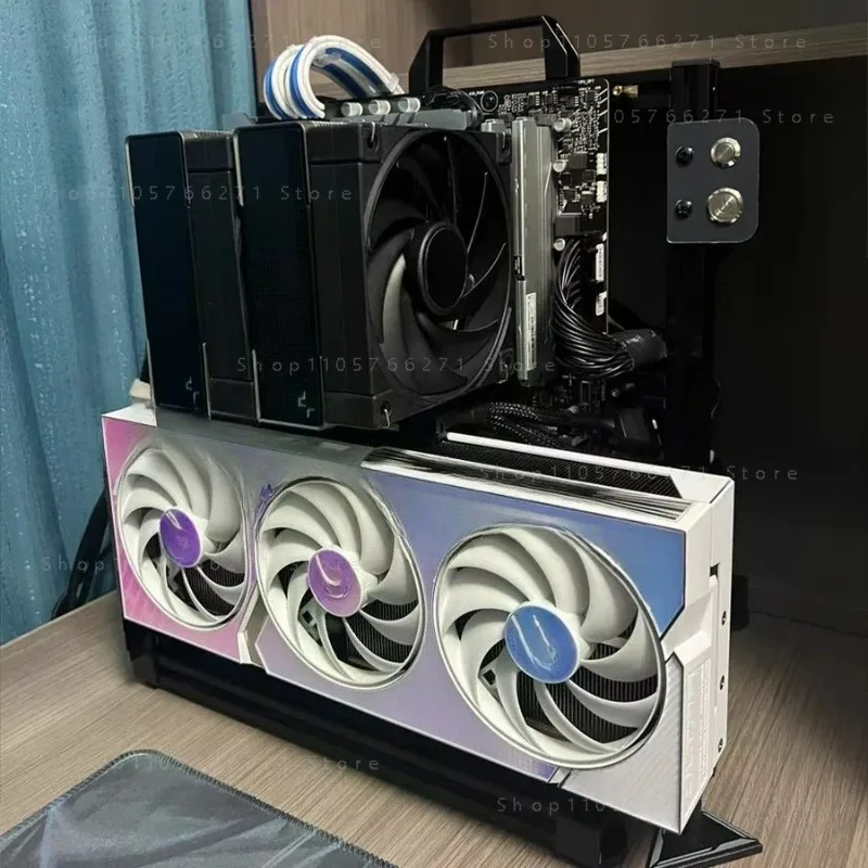 DIY Open Frame Aluminum Alloy Computer PC Case Overclocking Test Platform for Small ITX Motherboard DIY Computer ITX Chassis