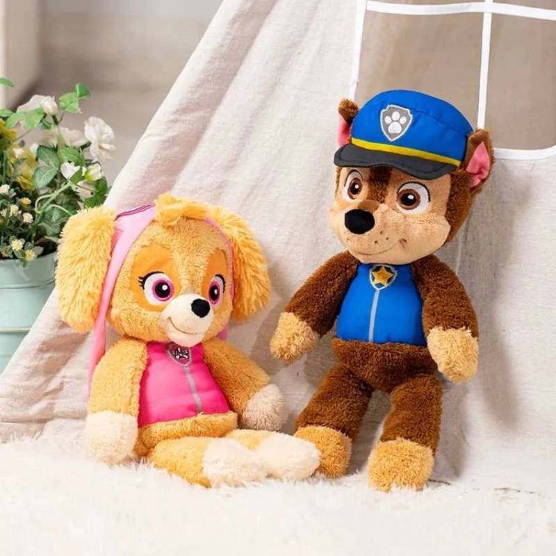 Muñeco de peluche de la patrulla canina, juguete del equipo Woof, muñeca Archie Tian Tian, juguete de Año Nuevo para niños, muñeca de regalo de cumpleaños, juguetes periféricos de dibujos animados suaves